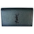 Used Saint Laurent Grain De Poudre Clutch all black  60099-S000337394 View 2