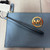 Used Michael Michael Kors Leather Wristlet 60093-S000366489 View 3