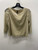 Used Gold Sparkly Oak+Fort Long Sleeve Top XS-0/2 60137-S000073938 View 3