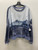 Used Purple with Mountains & Stars Pilcro by Anthropologie Sweatshirt XL-16 60137-S000074106 View 1