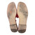 Used Hermes Oran Sandals Red Whipstitch Edging EU 41 60099-S000339079 View 6