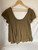 Used Free People Short Sleeve Top S-4/6 60045-S000779197 View 2