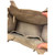 Used Christian Dior Macrocannage Lambskin Small Book Tote Beige 60099-S000339870 View 9