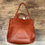 Used Madewell Xlarge Leather Handbag 60004-S000632876 View 2