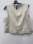 Used Cream Zara Vest XL-16 60137-S000076348 View 3
