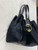 Used Vittadini Large Leather Handbag 60119-S000097170 View 4