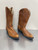 Used Brown Vibrant Canada West Mens Cowboy Boots 8.5 60137-S000077162 View 1
