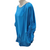 Used Diane Von Furstenberg Blue Silk Top F M-8/10 60098-S000124291 View 2