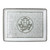 Used Hermes Mosaic au 24 Small Tray Ceramic White and Grey 60099-S000342355 View 2