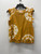 Used Yellow T.La Sleeveless Top XS-0/2 60137-S000081120 View 1
