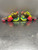 Used Bright Yellow Multicoloured Nike Mens Athletic Shoes 9 60137-S000082054 View 3