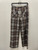 Used Brown Plaid Donna Mena Casual Pant 6-28 60137-S000082160 View 3
