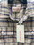 Used NWT Tan & Blue Plaid Revolution Mens Long Sleeve Top 2X/18-18.5 60137-S000083554 View 2