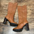 Used Kenneth Cole Tall Boots 9.5 60004-S000641162 View 2
