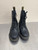 Used Black Dr. Martens Clemency Ankle Leather Boots 7 60137-S000085816 View 1