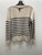 Used Beige Striped White Label The White Company Lightweight Sweater M-8/10 60137-S000085864 View 3
