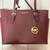 Used Michael Kors Xlarge Leather Handbag 60093-S000380538 View 2