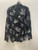 Used Black & White Floral Tommy Bahama Mens Long Sleeve Button Up Top L/16-16.5 60137-S000086801 View 3