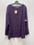 Used NWT Purple / Gold Bloomchic Long Sleeve Top 3X-22 (plus) 60137-S000087020 View 1