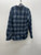 Used blue Uniqlo Mens Long Sleeve Top M/15-15.5 60137-S000088514 View 2