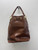 Used Brown Poppy Barley Bondi Bucket Large Leather Handbag 60137-S000088823 View 6