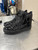 Used Black Giuseppe Zanotti Mens Boots 10 60137-S000090567 View 3