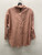Used Pink Linen LatteLove Long Sleeve Button Up Top L-12/14 60137-S000091777 View 3