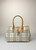 Used Burberry Large Leather Handbag 60084-S000892873 View 1