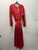 Used Anthropologie Long pink/red Dress B L-12/14 60137-S000094336 View 3
