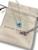 David Yurman Blue Cushion Cut Pendant Necklace Sterling Silver Chain 60032-S000678143 View 1