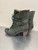 Used Green Leather Brako  Ankle Boots 7 60137-S000095412 View 4