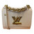 Used Louis Vuitton Epi Twist Braided Chain Shoulder Bag PM Quartz White 60099-S000357313 View 1
