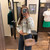 Used Gucci Large Leather Handbag 60129-S000546338 View 14