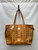 Used MCM Munchen Large Leather Handbag 60132-S000131318 View 1