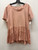 Used Pink Anthropologie Short Sleeve Top XL-16 60137-S000100769 View 1