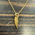 Used 14K GOLD PLATED 16" Necklace 60129-S000550226 View 2