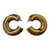 Used Louis Vuitton Monogram Canvas Pattern Earrings 60099-S000360353 View 2