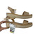 Used Unbranded Wedge Sandals 8.5 60115-S000256279 View 3