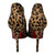 Used Christian Louboutin Leopard Print Ankle Boots 10 60099-S000361188 View 3