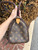 Used repurposed, Louis Vuitton small Leather Handbag 60067-S000804004 View 4