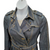 Used Burberry Brit Long Denim Trench Coat M-8/10 60098-S000128565 View 2