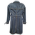 Used Burberry Brit Long Denim Trench Coat M-8/10 60098-S000128565 View 4