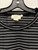 Used Maeve Short Sleeve black and white Top M-8/10 60137-S000105609 View 7