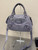 Used Blue Balenciaga Small Leather Handbag 60137-S000105715 View 3