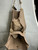 Used Bebe Large Leather Handbag 60142-S000040702 View 6