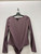 Used Purple Aritzia Long Sleeve body suit L-12/14 60137-S000106135 View 3