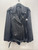 Used Black Asos Leather Motor Cycle Jacket S-4/6 60137-S000107277 View 1