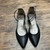Used Attilio Giusti Leombruni Low Heels 7.5 60004-S000661794 View 1