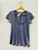 Used Free People Short Sleeve Top M-8/10 60091-S000590711 View 1
