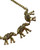 Used gold elephant Belt M 8-10/28-30 60119-S000109458 View 2